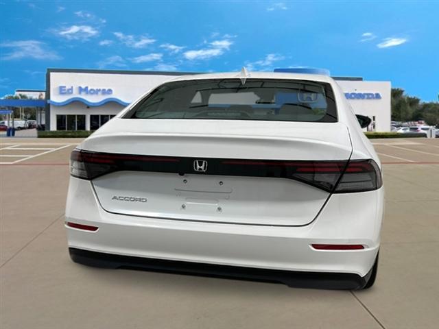 new 2025 Honda Accord car, priced at $29,945