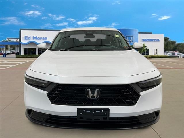 new 2025 Honda Accord car, priced at $29,945