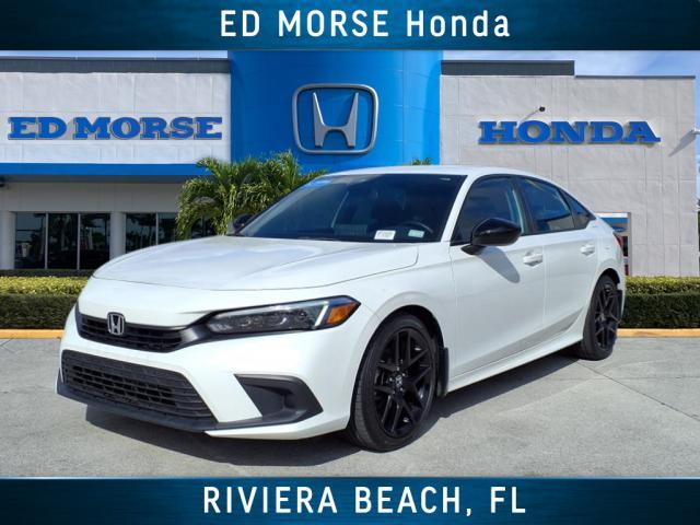 used 2022 Honda Civic car, priced at $21,777