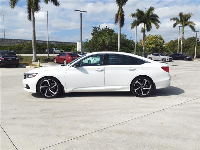 used 2022 Honda Accord car, priced at $24,384