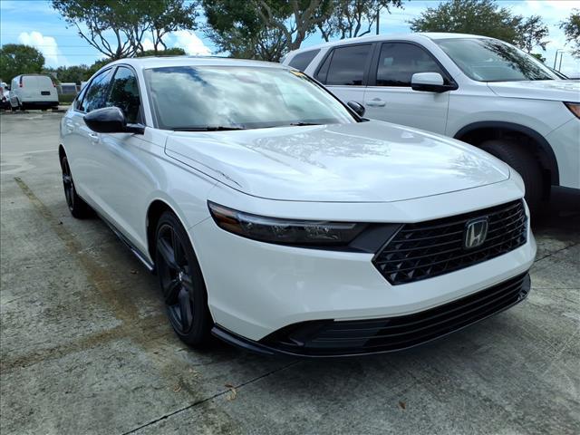 used 2025 Honda Accord Hybrid car, priced at $30,997