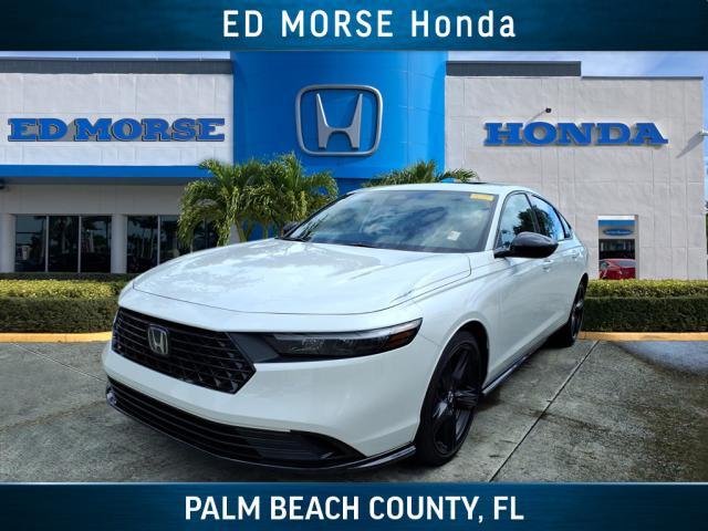 used 2025 Honda Accord Hybrid car, priced at $30,997