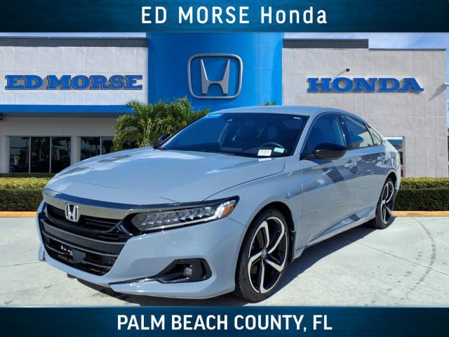 used 2022 Honda Accord car, priced at $24,107