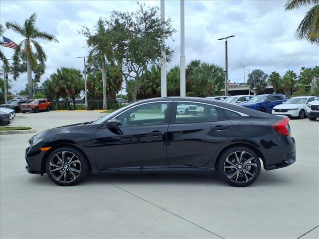 used 2021 Honda Civic car, priced at $18,177