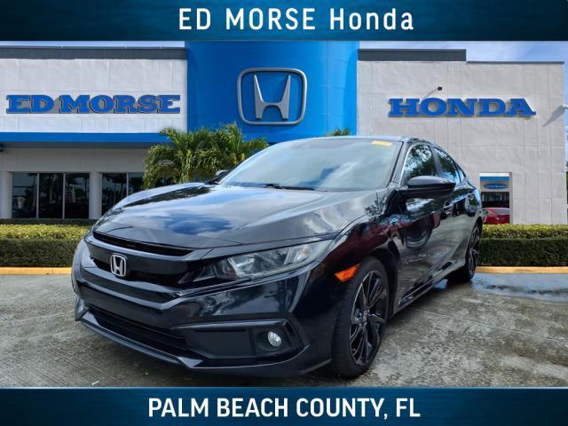 used 2021 Honda Civic car, priced at $19,877