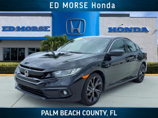 used 2021 Honda Civic car, priced at $18,177