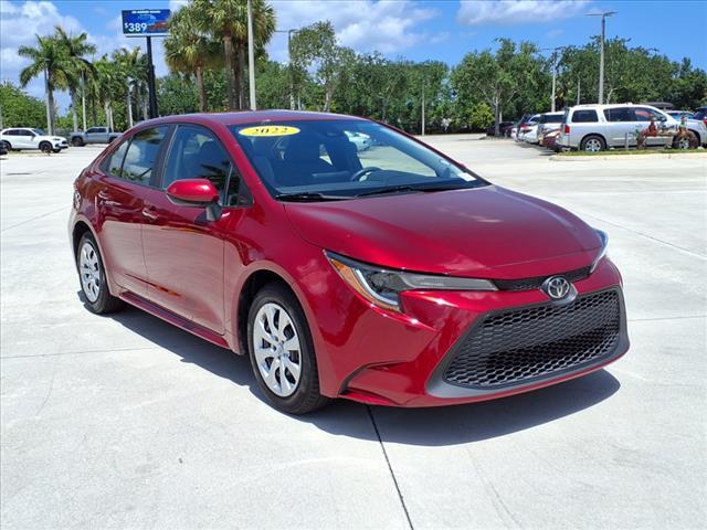 used 2022 Toyota Corolla car, priced at $17,177
