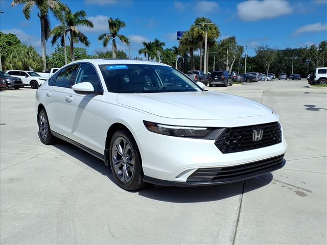 used 2024 Honda Accord car, priced at $25,107