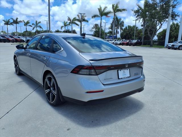 used 2023 Honda Accord Hybrid car, priced at $27,707