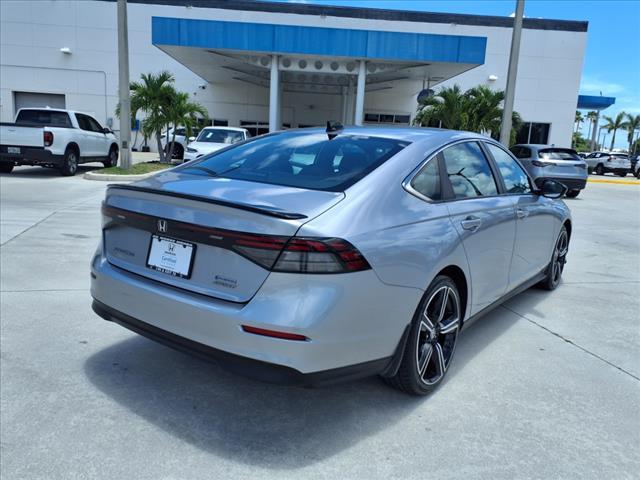 used 2023 Honda Accord Hybrid car, priced at $27,707