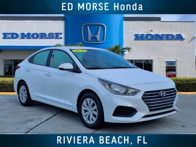 used 2021 Hyundai Accent car, priced at $14,277