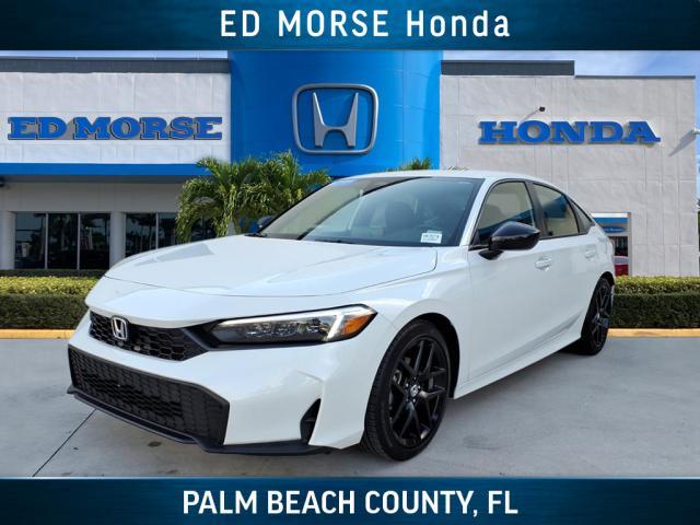 used 2025 Honda Civic car, priced at $23,177