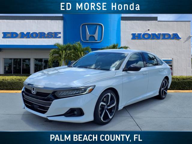 used 2021 Honda Accord car, priced at $22,777