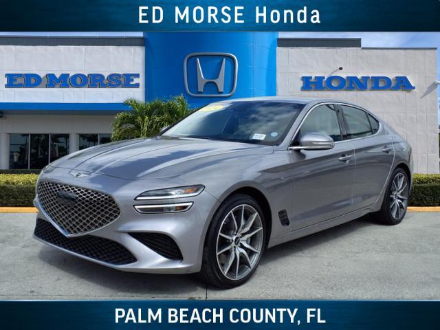 used 2024 Genesis G70 car, priced at $29,987