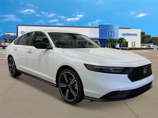 new 2025 Honda Accord Hybrid car, priced at $35,305