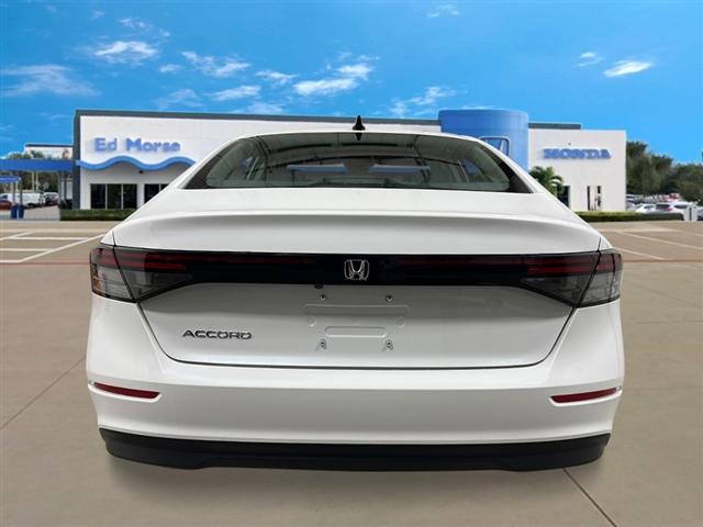 new 2025 Honda Accord car, priced at $32,110