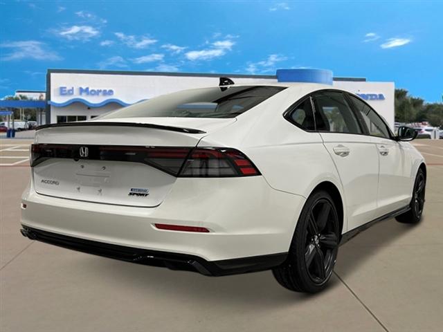 new 2025 Honda Accord Hybrid car, priced at $36,980