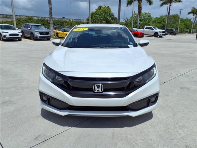 used 2021 Honda Civic car, priced at $15,707