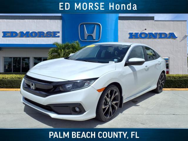 used 2021 Honda Civic car, priced at $15,707