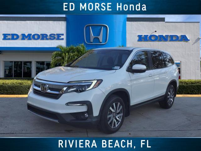 used 2021 Honda Pilot car, priced at $25,989