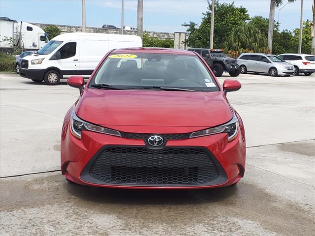 used 2021 Toyota Corolla car, priced at $16,666