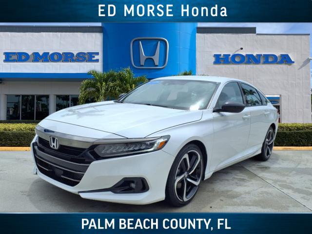 used 2021 Honda Accord car, priced at $25,277