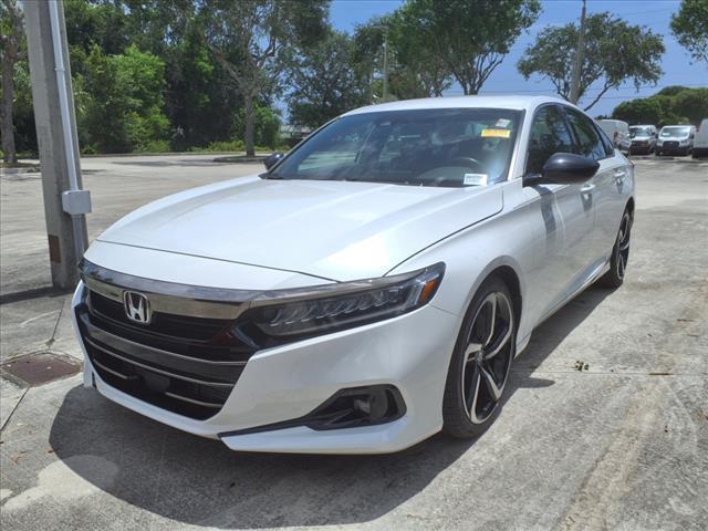 used 2021 Honda Accord car, priced at $25,277