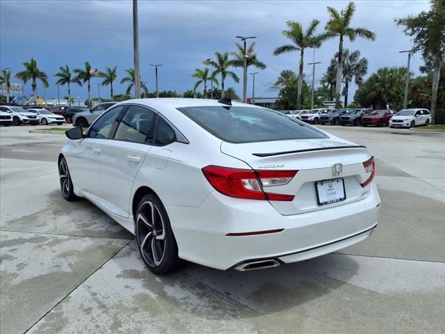used 2021 Honda Accord car, priced at $25,277