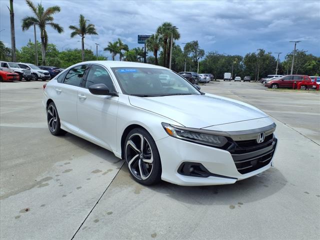 used 2021 Honda Accord car, priced at $25,277