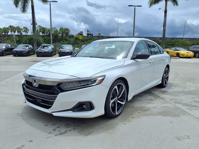 used 2021 Honda Accord car, priced at $25,277
