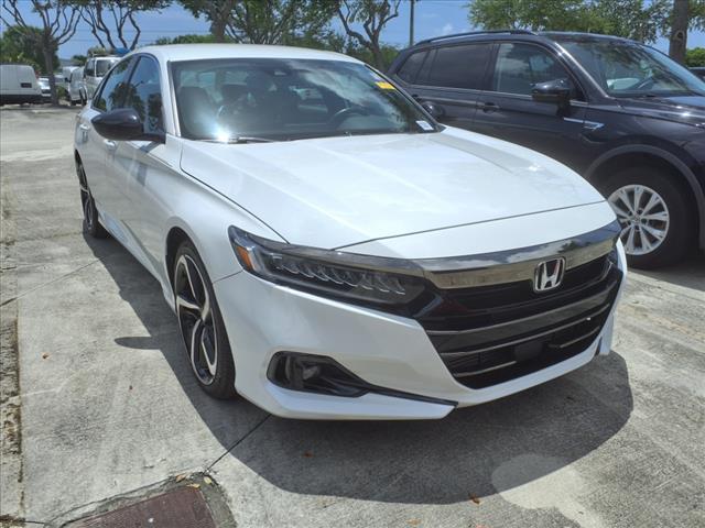 used 2021 Honda Accord car, priced at $25,277