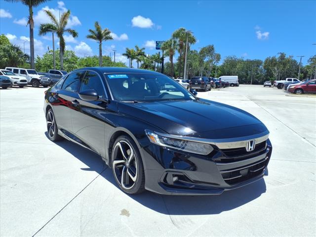 used 2022 Honda Accord car, priced at $23,707