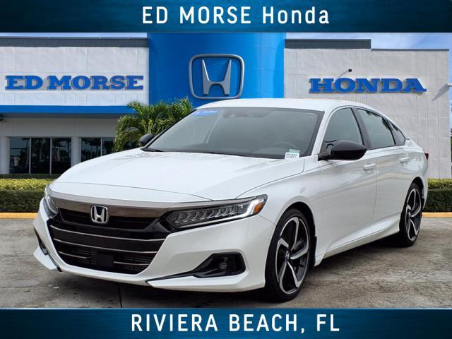 used 2022 Honda Accord car, priced at $24,457