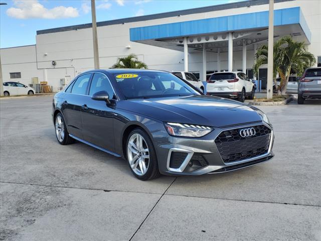 used 2022 Audi A4 car, priced at $24,988