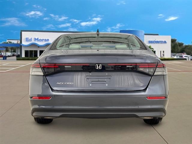 new 2025 Honda Accord car, priced at $29,445