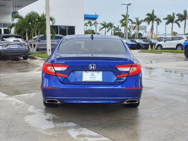 used 2022 Honda Accord car, priced at $24,177