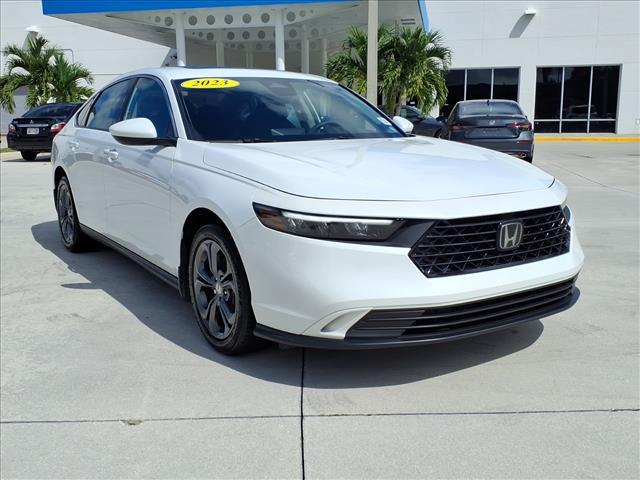 used 2023 Honda Accord car, priced at $22,177