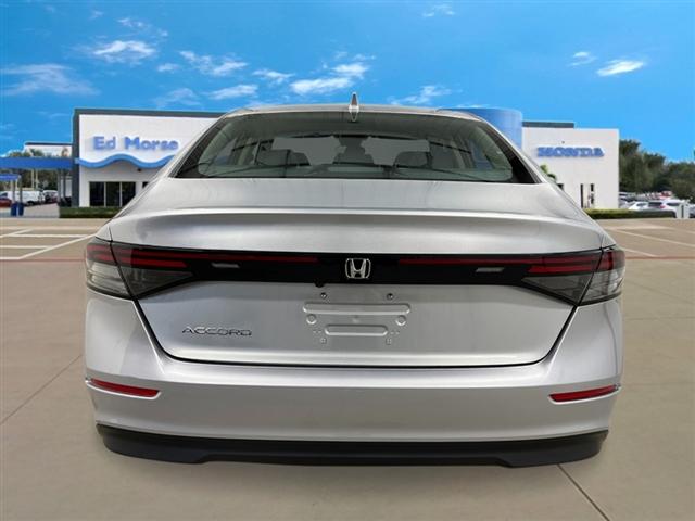 new 2025 Honda Accord car, priced at $29,490