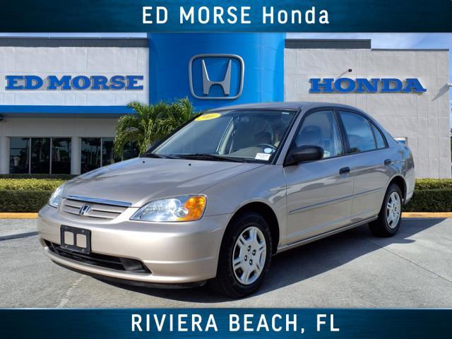 used 2001 Honda Civic car, priced at $5,760