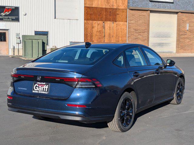 new 2025 Honda Accord car, priced at $31,655