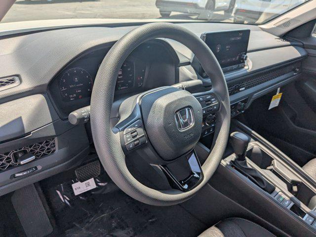 new 2025 Honda Accord car, priced at $31,165