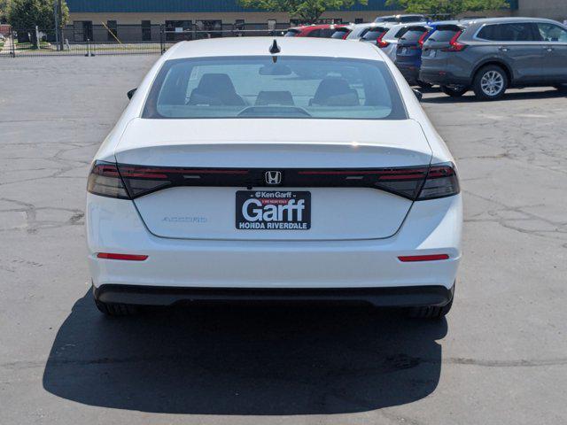 new 2025 Honda Accord car, priced at $31,165