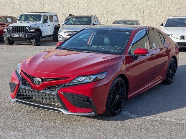 used 2021 Toyota Camry car, priced at $21,611