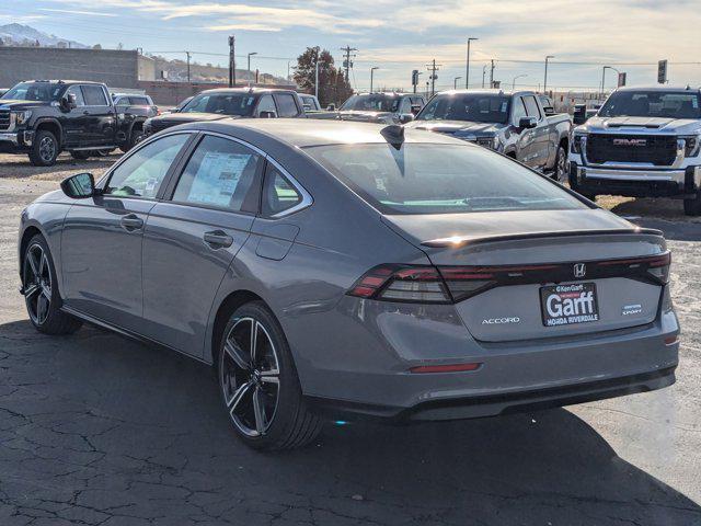 new 2025 Honda Accord Hybrid car, priced at $35,205