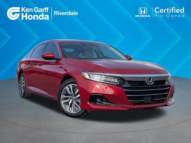 used 2021 Honda Accord Hybrid car, priced at $24,986