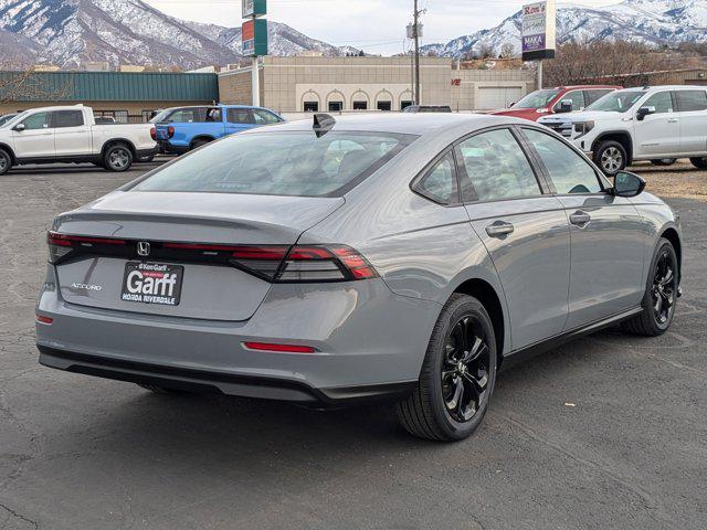 new 2025 Honda Accord car, priced at $35,110