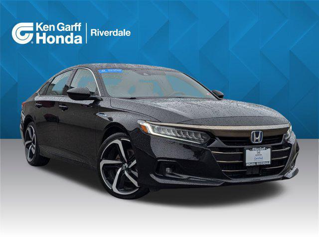 used 2022 Honda Accord Hybrid car, priced at $26,980