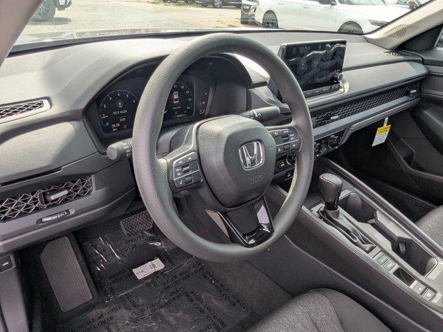 new 2025 Honda Accord car, priced at $30,875