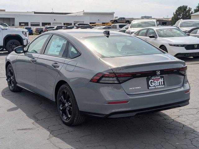 new 2025 Honda Accord car, priced at $30,875