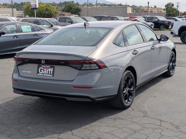 new 2025 Honda Accord car, priced at $30,875